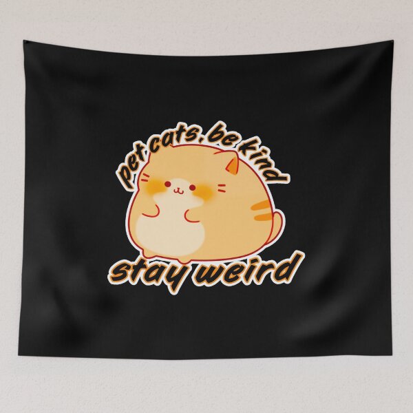 Item preview, Chestnut Chubkins - pet cats, be kind, stay weird designed and sold by Newdlebobs.