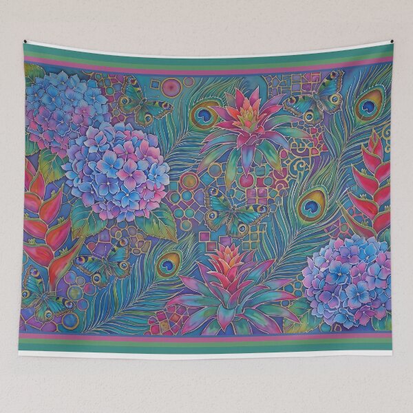 Item preview, Exotic Flowers and Feathers designed and sold by Nira Dabush.