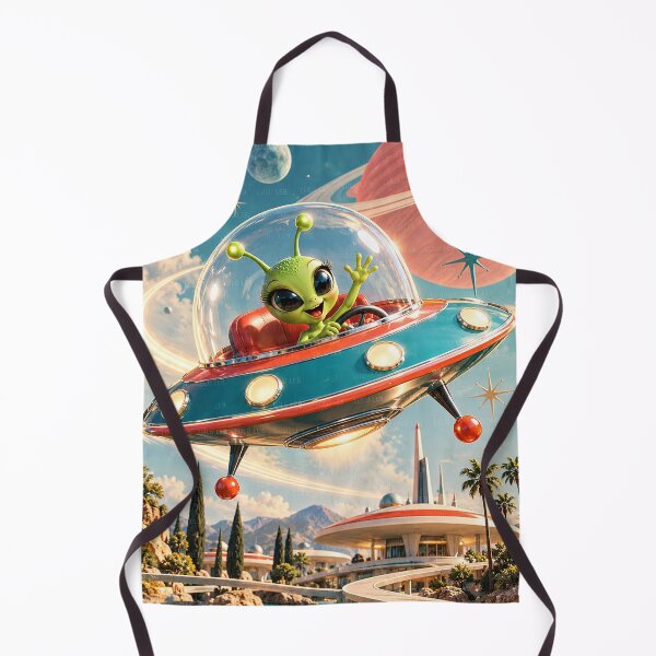 Item preview, A Most Unexpected Visitor – Retro Alien Adventure in 3D designed and sold by LuluLeb.