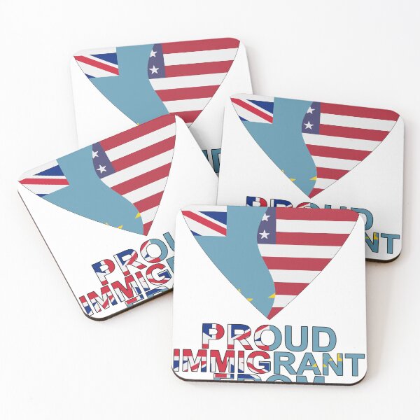 Item preview, Proud Immigrant From Tuvalu designed and sold by TheIconSmith.