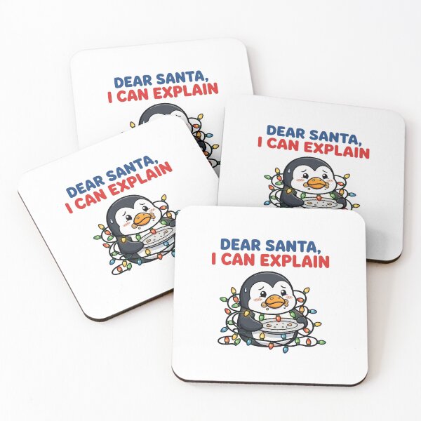 Item preview, Dear Santa I Can Explain Shirt - Funny Penguin Christmas Graphic designed and sold by Gurrteg.