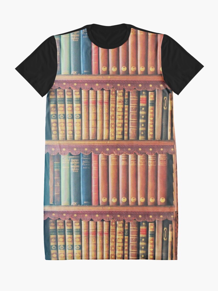Alternate view of Library Graphic T-Shirt Dress