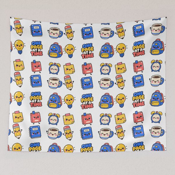 Item preview, Cute Kawaii Study Buddies Back to School designed and sold by dannydesignerco.