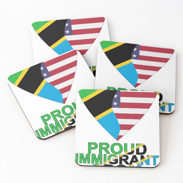 Item preview, Proud Immigrant From Tanzania designed and sold by TheIconSmith.