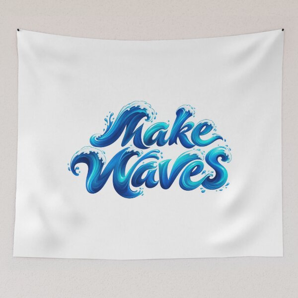Item preview, Make Waves designed and sold by bolaAura.