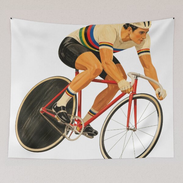 Item preview, The Art of Track Cycling designed and sold by ForeverPrintsOK.