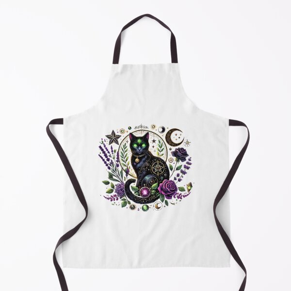 Item preview, Mystical Celestial Black Cat Design - Witchy Gothic Aesthetic designed and sold by joshm-assie.