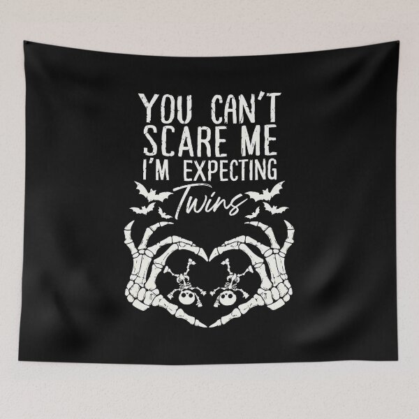 Item preview, You Cant Scare Me Im Expecting Twins Halloween designed and sold by OlyvieArt.