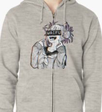Toga Waifu Hoodie mit Reißverschluss
