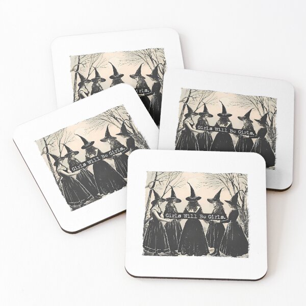 Item preview, Girls Will Be Girls Witch Coven Vintage Style designed and sold by joshm-assie.
