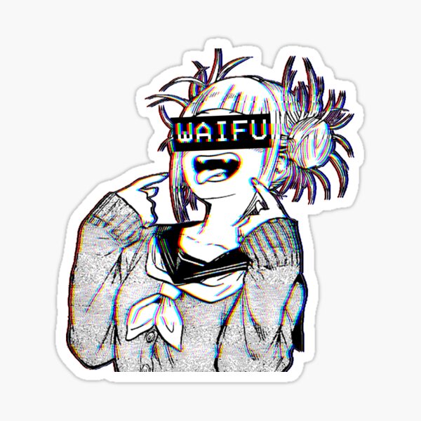 Toga Waifu Sticker