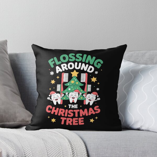 Item preview, FLOSSING AROUND THE CHRISTMAS TREE designed and sold by jkrphoto.