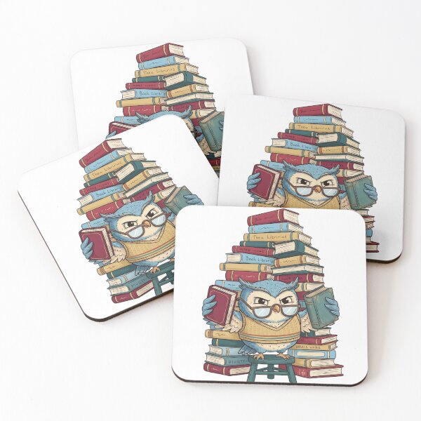 Item preview, Wise Owl Scholar Stack of Books Academic designed and sold by mood-draftsman.