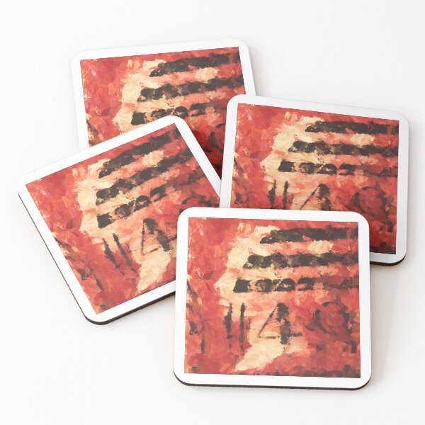 Item preview, Penny Red Stamp designed and sold by Seamless Serenity.