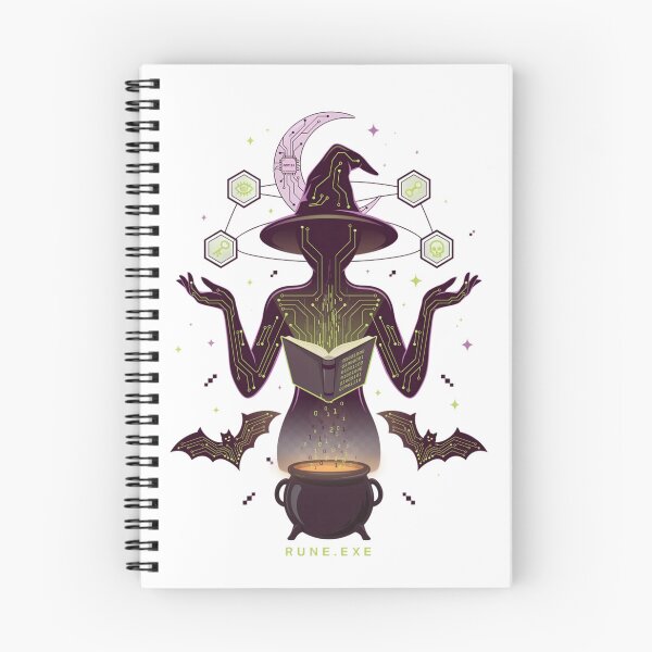 Item preview, Tech Witch Halloween Design – Circuit Board Witchcraft Graphic Tee v8 designed and sold by DarylWelsh2024.
