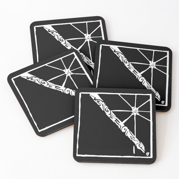Item preview, Abstract Ink | The star over the manger (Dark background version) designed and sold by Boxlidjumper.