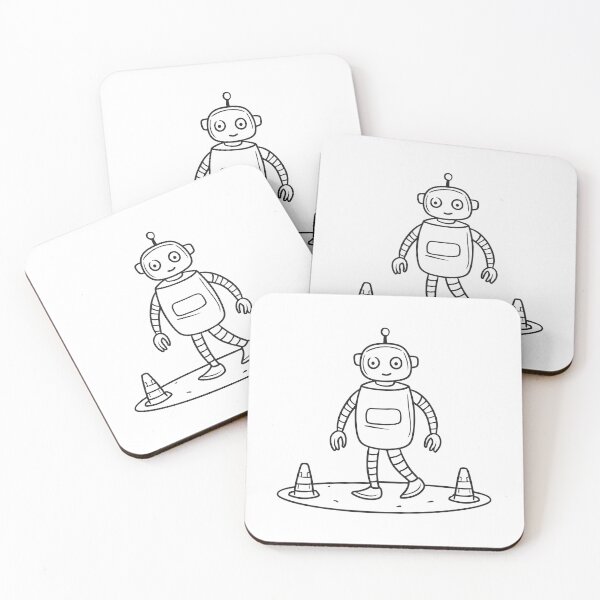 Item preview, A robot moving forward inside the danger zone designed and sold by rasagamastore.