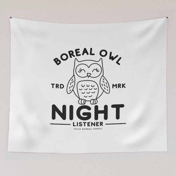 Item preview, Taiga Boreal Forest : owl night listener designed and sold by Peerless-Prime.
