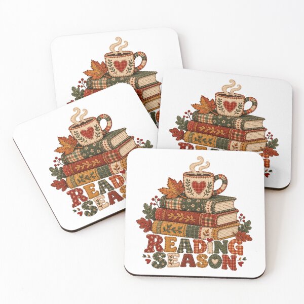 Item preview, Reading Season Faux Patchwork Cozy Bookish designed and sold by vaggleTown.