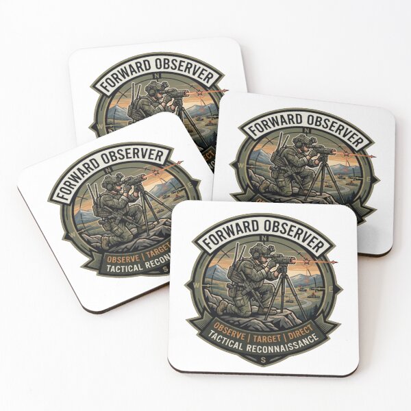 Item preview, Forward Observer - Tactical Reconnaissance Patch designed and sold by SKM.