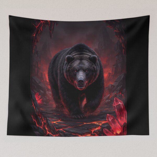 Item preview, Ferocious Bear in Volcanic Cave designed and sold by Enea Kelo.