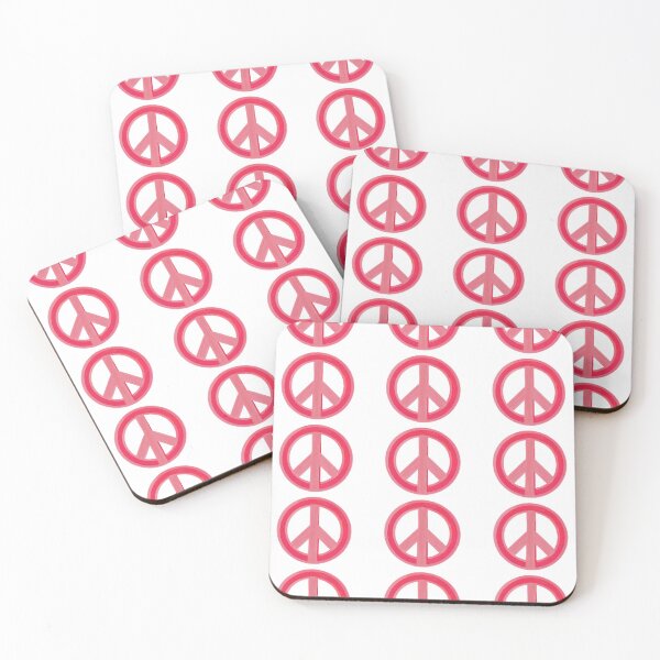 Item preview, Peace Symbol Disarmament Peace Sign Painterly Red designed and sold by CovetedCove.