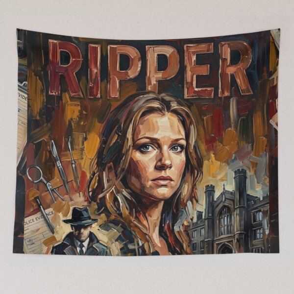 Item preview, Ripper Horror Mystery Fine Art Tribute designed and sold by Art's Diner.