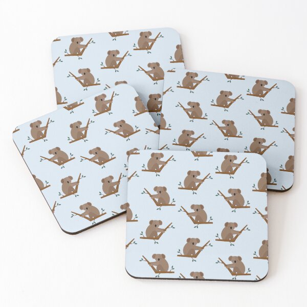 Item preview, Koalas on blue designed and sold by reneesillus.