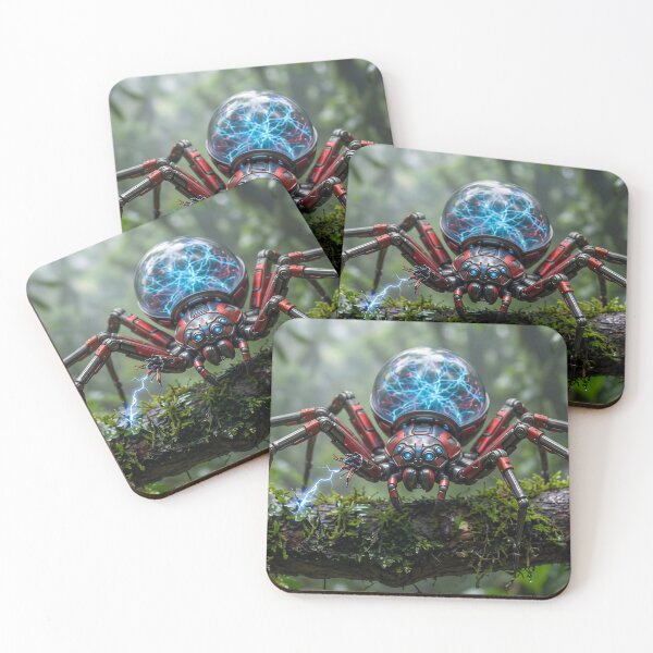 Item preview, The Volt Arachnid - Mechanical Plasma Spider Mech designed and sold by TeeBeeDesigns.