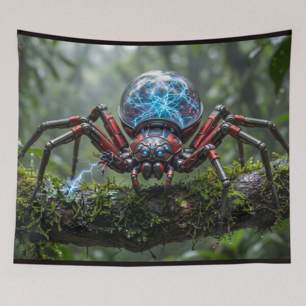 Item preview, The Volt Arachnid - Mechanical Plasma Spider Mech designed and sold by TeeBeeDesigns.