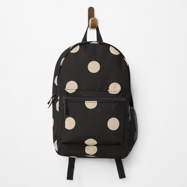 Item preview, Classic Black and Beige Polka Dot Minimalist Pattern designed and sold by KokoDeez.