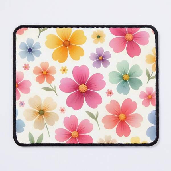 Item preview, Watercolor Spring Flowers Floral Pattern designed and sold by Sybille-Yates.