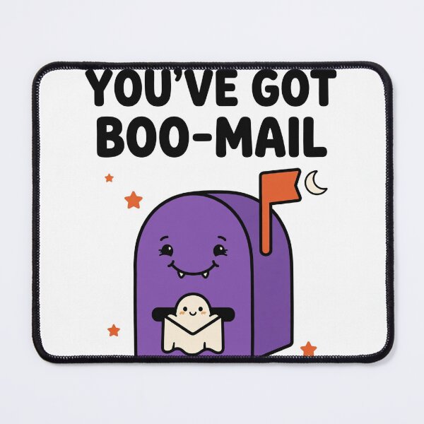 Item preview, Youve Got Boo Mail Cute Haunted Mailbox Halloween Tee designed and sold by A Light Worker.