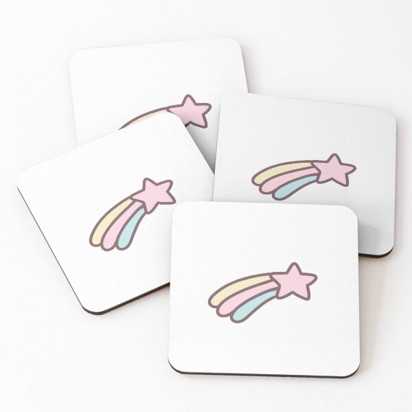 Item preview, Pink Dreamy Falling Star Wishing on a Star Pink designed and sold by CovetedCove.