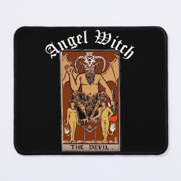 Item preview, Angel Witch Baphomet Vintage Occult Metal Poster designed and sold by John Chase.