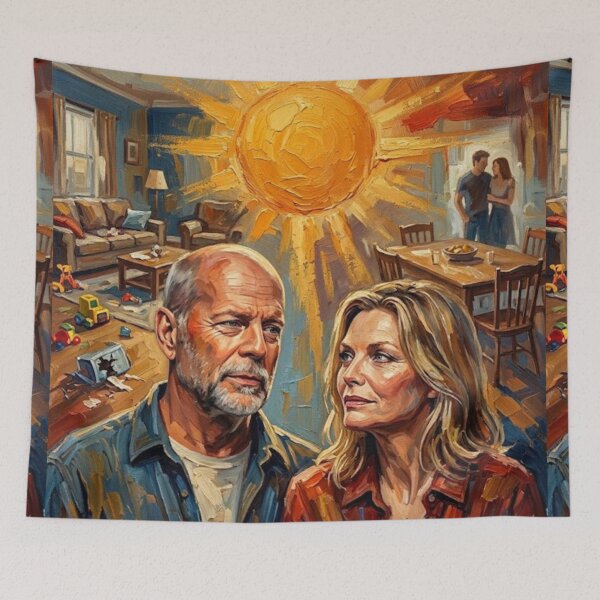 Item preview, The Story of Us Romantic Drama Fine Art Tribute designed and sold by Art's Diner.