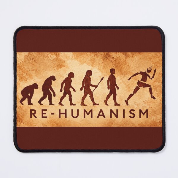 Item preview, Re-humanism visionquest designed and sold by MoodleDoon.