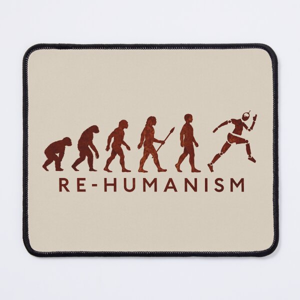 Item preview, Re-humanism vision quest designed and sold by MoodleDoon.