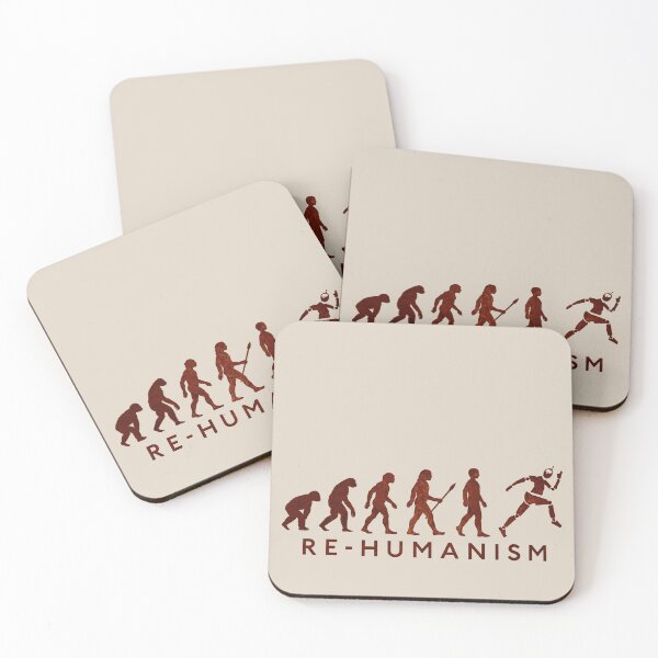 Item preview, Re-humanism vision quest designed and sold by MoodleDoon.