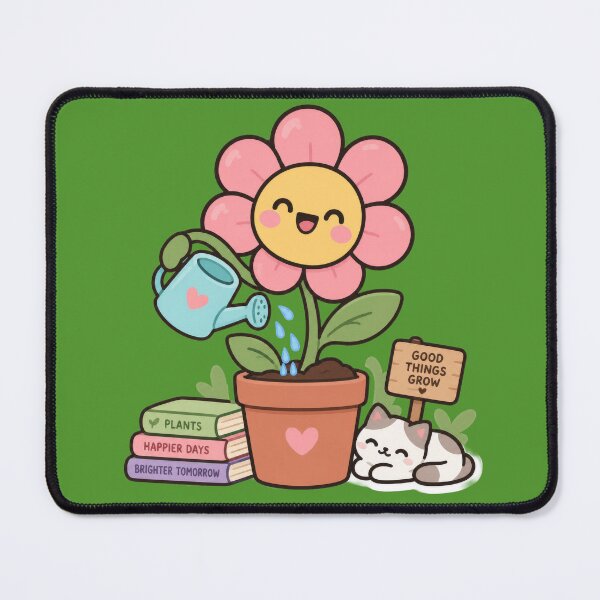 Item preview, Copy of Flower watering itself designed and sold by Alaa-love-art.