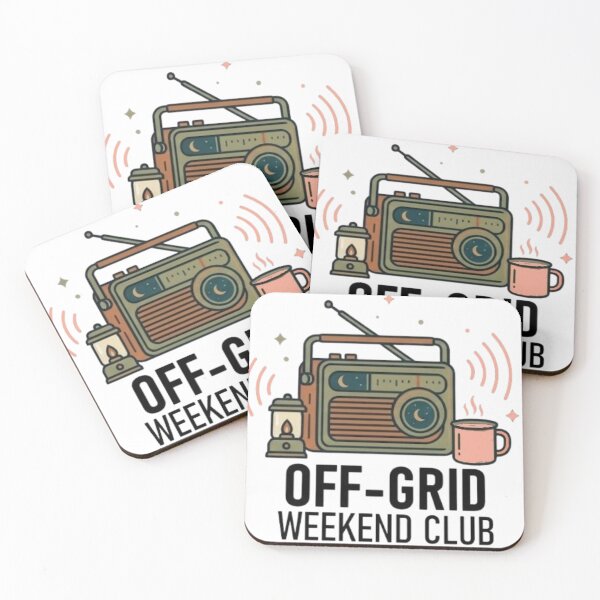 Item preview, Off-Grid Weekend Club - Retro Outdoor & Camping Graphic designed and sold by Salma.Store.