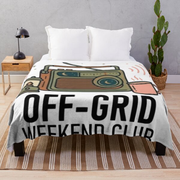 Item preview, Off-Grid Weekend Club - Retro Outdoor & Camping Graphic designed and sold by Salma.Store.