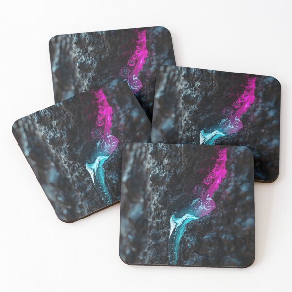 Item preview, Glowing Neon Resin On Tree Bark designed and sold by monkeybusiness.pt.