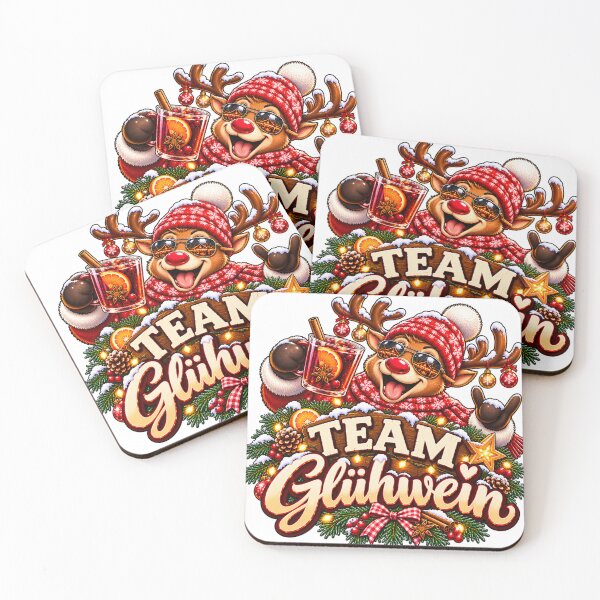 Item preview, Team Mulled Wine - Christmas Market Group Motif designed and sold by smellypumpy.
