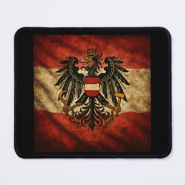 Item preview, Austrian Eagle Federal Eagle Vintage Flag designed and sold by Loona97.