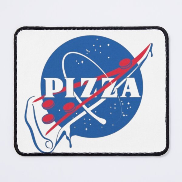 Item preview, Pizza Space Agency Emblem Parody designed and sold by WATEKE.