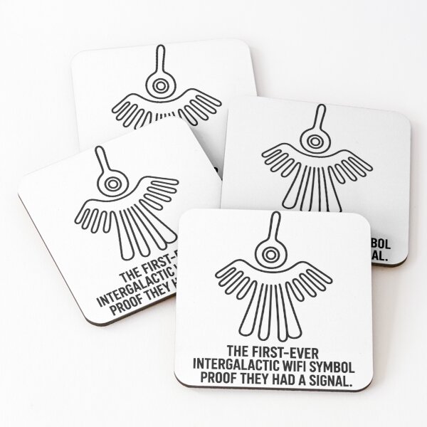 Item preview, The First-Ever Intergalactic Wifi Symbol: Proof They Had a Signal designed and sold by X-FILES ATTIRE.