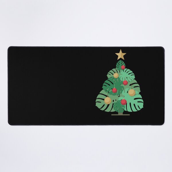 Item preview, Monstera Leaf Christmas Tree Tropical Holiday Art designed and sold by Litely.