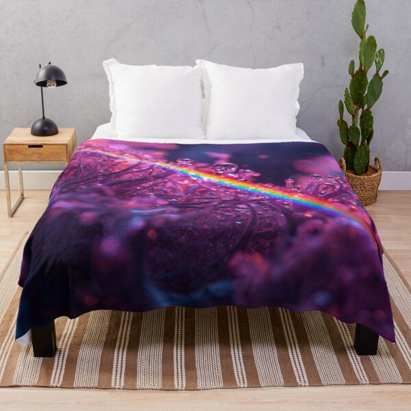 Item preview, Rainbow Prism Spectrum On Dewy Alien Coral designed and sold by monkeybusiness.pt.