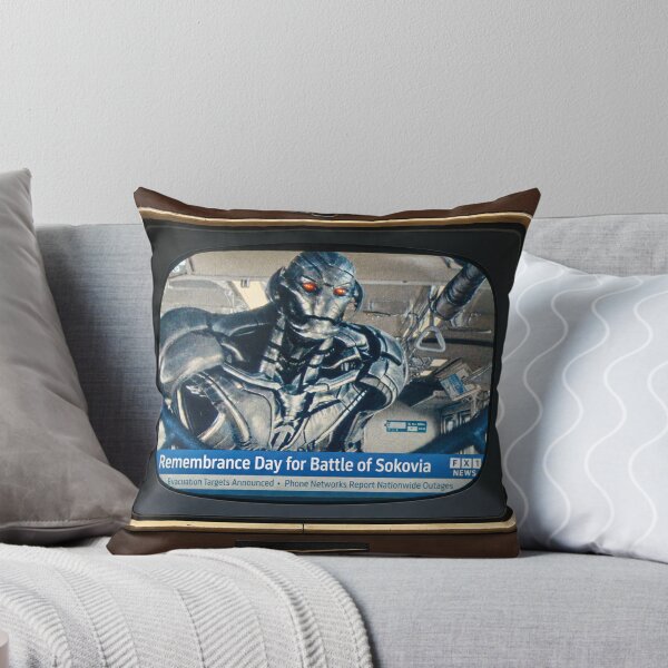 Item preview, Remembrance day for Battle of Sokovia Vintage TV Ultron designed and sold by MoodleDoon.